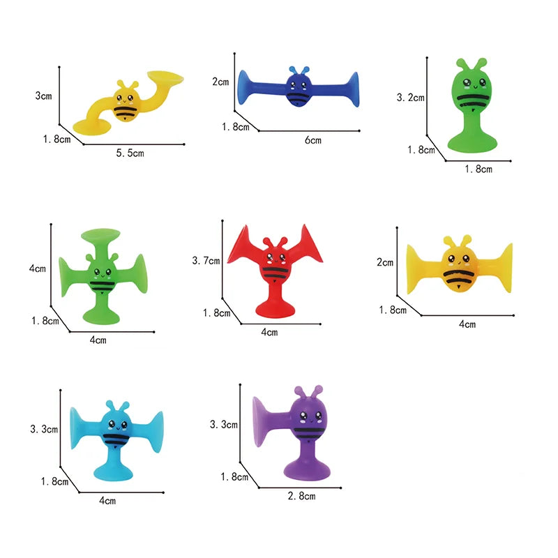 Soft Building Blocks Suction Cup Toys