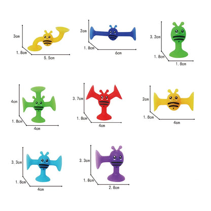 Soft Building Blocks Suction Cup Toys