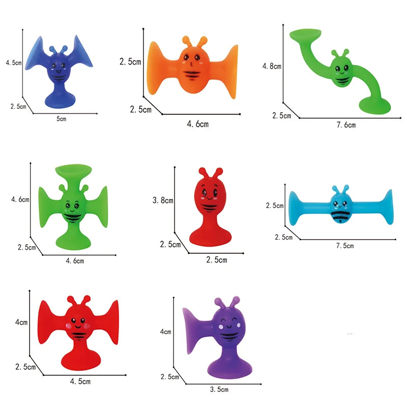 Soft Building Blocks Suction Cup Toys