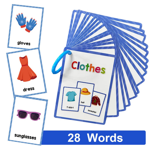 Clothes Flash Cards