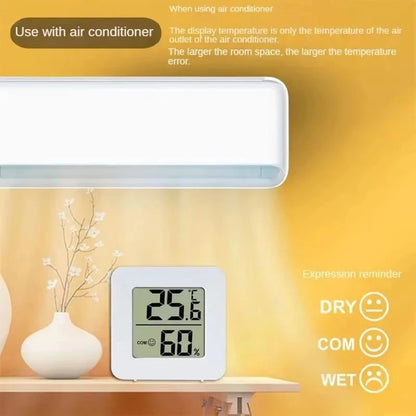 Mini LCD Digital Room Temperature Humidity Sensor – Visual Climate Feedback for Neurodivergent Comfort