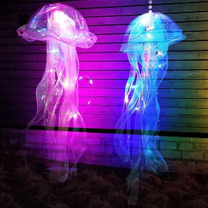 Jellyfish Wall Hanging Decoration Lamps – Calming Sensory Lighting for Neurodivergent-Friendly Spaces