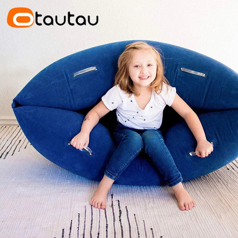4FT Inflatable Peapod Nest, Hug-Like Calm for Neurodivergent Regulation
