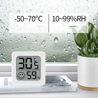 Mini LCD Digital Room Temperature Humidity Sensor – Visual Climate Feedback for Neurodivergent Comfort