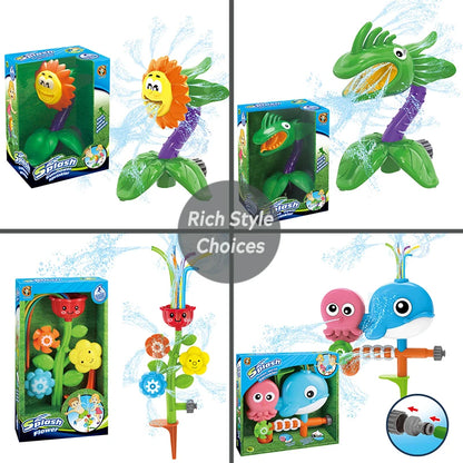 Water Spray Sprinkler Toy – Outdoor Motion-Activated Fun for Kids Ages 3+