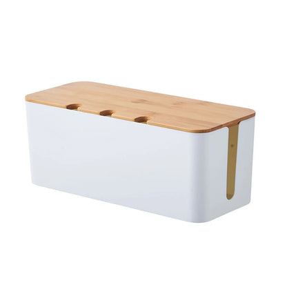Cable Management Box- Clutter-Free Cord Storage for Calm, Organised Environments