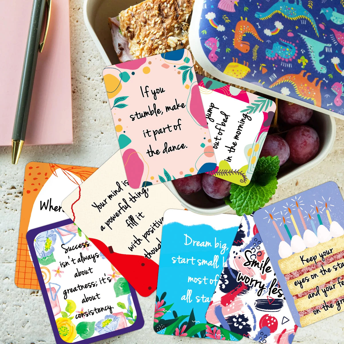 Uplifting Positive Affirmation Cards – Motivational Desk & Self-Care Toolkit