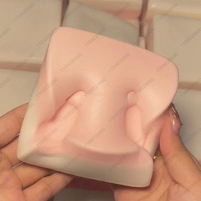 Strawberry Toast Cake Squishie – Double-Layer Fidget for Tactile Stimulation & Emotional Regulation