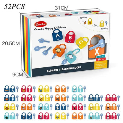 Alphanumeric pairing to unlock educational toys