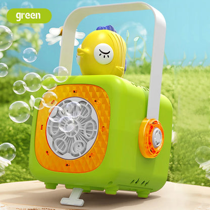 Travel Continuous Bubble Machine (Excluding Bubble Liquid and Battery)