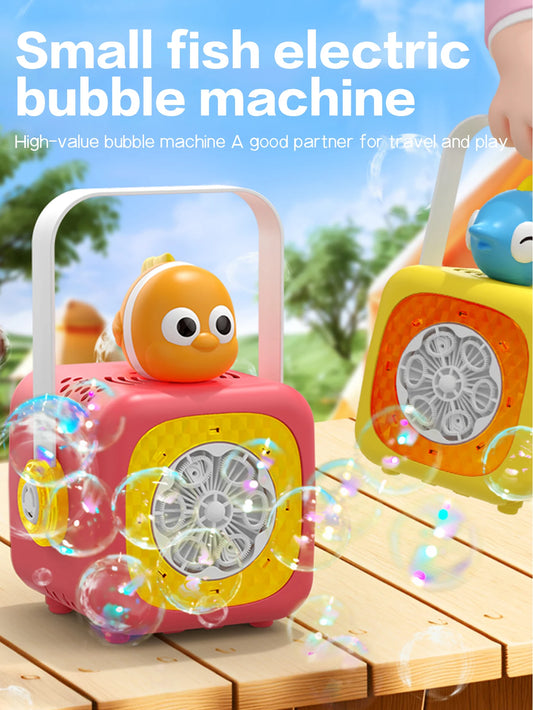 Travel Continuous Bubble Machine (Excluding Bubble Liquid and Battery)