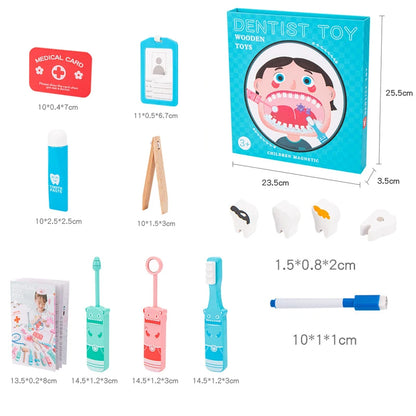 Children’s Dental Role Play Set – Confidence-Building Toy for Social Skills & Fine Motor Development
