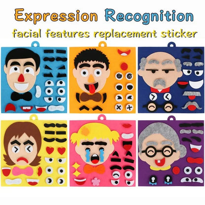 Felt Emotion Change Creative Facial Set