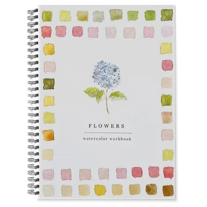 Beginner Watercolour Workbook – Guided Painting Activities for Mindfulness & Skill Building