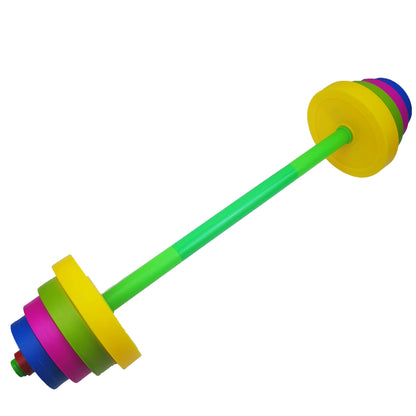 Children dumbbell detachable long barbell