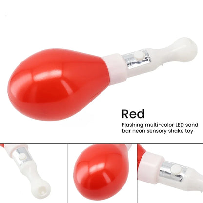Multi-Colour LED Maracas – Flashing Light Percussion Toy for Sensory & Rhythmic Play