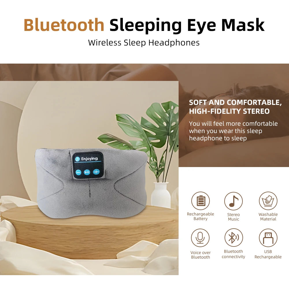 Bluetooth Eye Mask Headphones