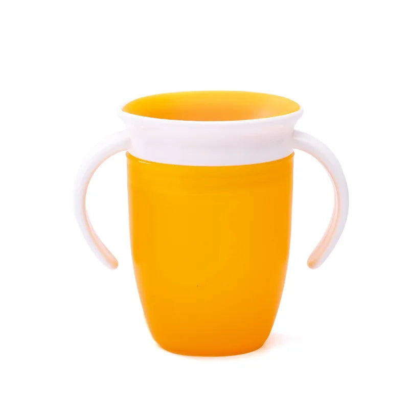 360 Degrees Drinking Cup – Soft Silicone Sipper for Mess-Free & Independent Hydration