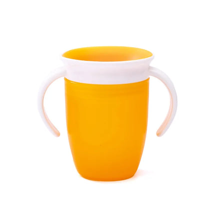 360 Degrees Drinking Cup – Soft Silicone Sipper for Mess-Free & Independent Hydration