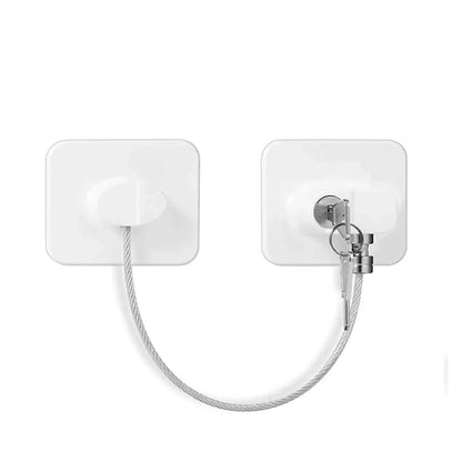 1Pcs Safety Lock – Adhesive Key Lock for Cabinets, Drawers & Windows