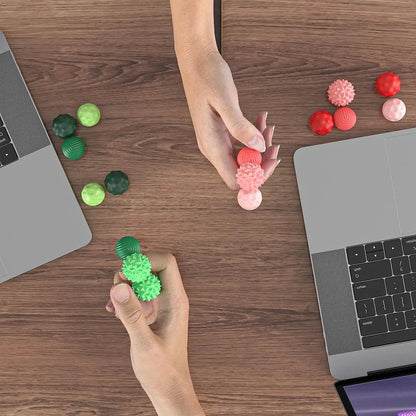 Silicone Magnetic Sensory Balls | Tactile Focus & Visual Engagement Set
