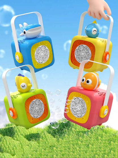 Travel Continuous Bubble Machine (Excluding Bubble Liquid and Battery)