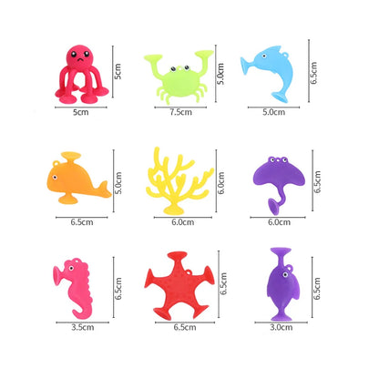 Soft Building Blocks Suction Cup Toys