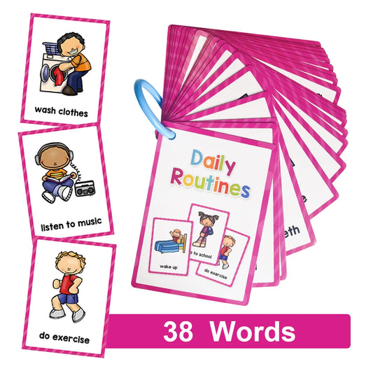 Daily Routines Flash Cards