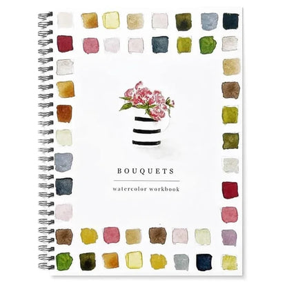 Beginner Watercolour Workbook – Guided Painting Activities for Mindfulness & Skill Building