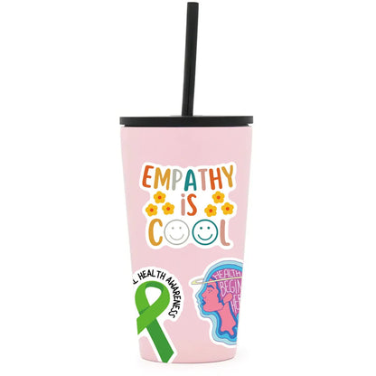 Mental Health Awareness Stickers (50pcs) – Empowering Visual Toolkit for Neurodivergent Expression