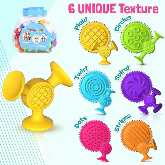 Sensory Sucker Soft Building Blocks
