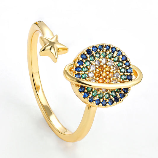 Moon Anti Stress Fidget Rings
