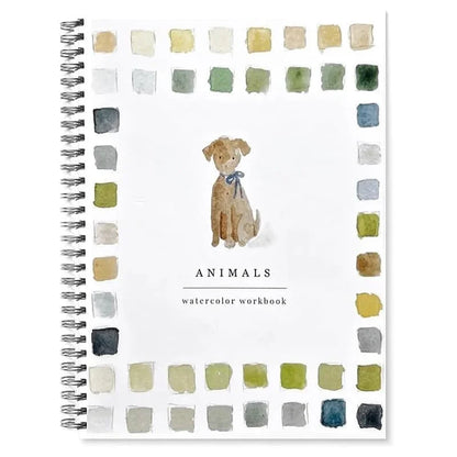 Beginner Watercolour Workbook – Guided Painting Activities for Mindfulness & Skill Building