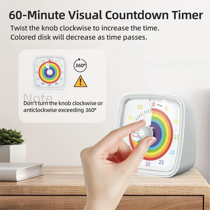 Rainbow Visual Timer