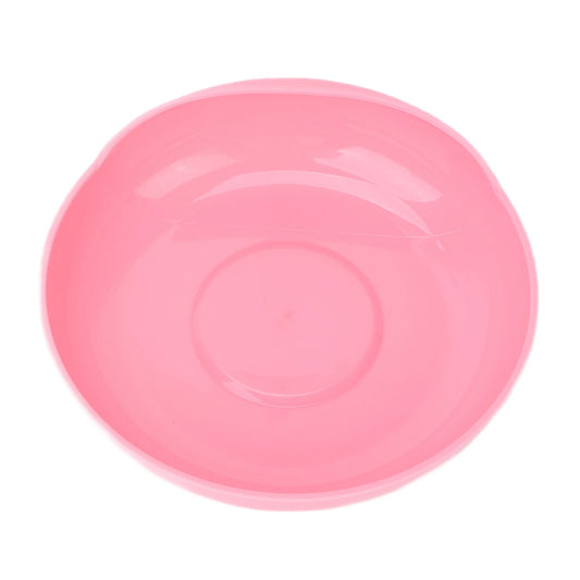 Sturdy plate with suction base for neurodivergent-friendly mealtime routines