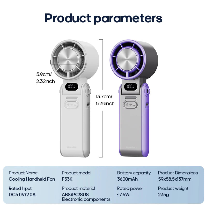 Foldable Portable Handheld Fan