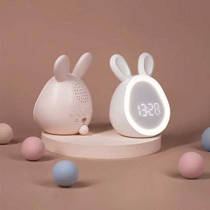 Rabbit LED Alarm Clock Night/Wake Up Light