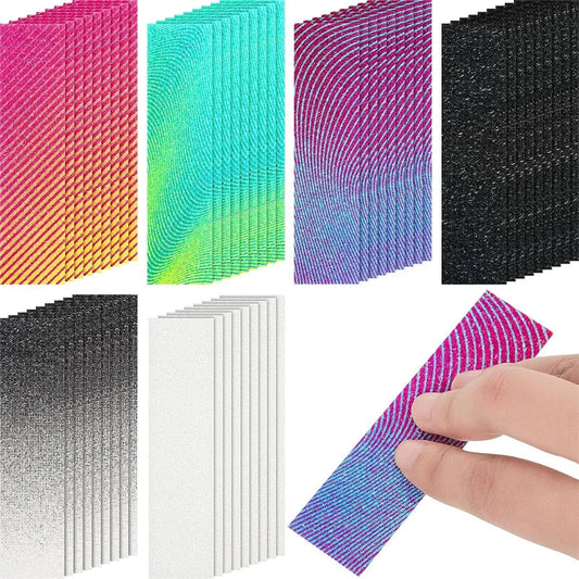 A set of sensory stickers with varied tactile textures for anxiety relief and neurodivergent-friendly emotional grounding