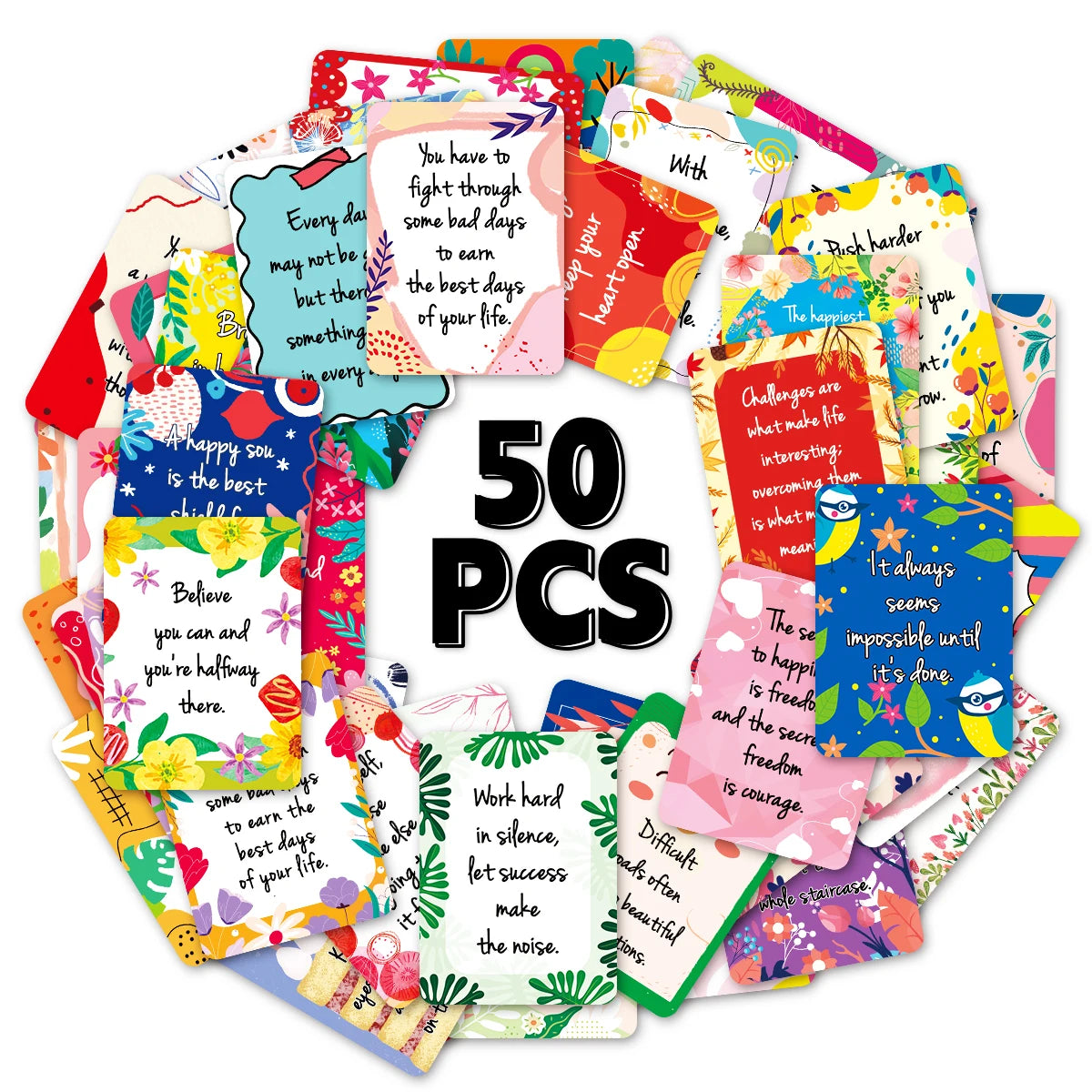 Uplifting Positive Affirmation Cards – Motivational Desk & Self-Care Toolkit