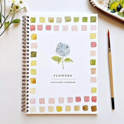 Beginner Watercolour Workbook – Guided Painting Activities for Mindfulness & Skill Building