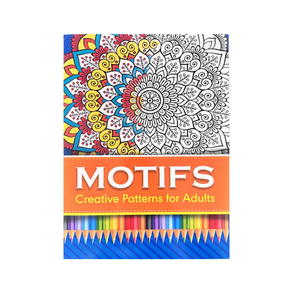 Adult Advanced Colouring Book – Intricate Patterns for Mindfulness & Sensory Engagement