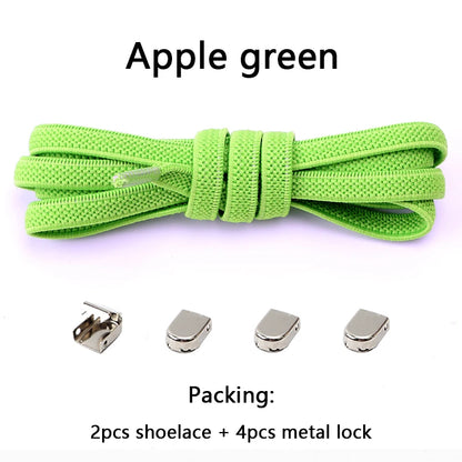 4Pcs No Tie Shoelaces – Effortless, Sensory-Friendly Footwear for All Ages