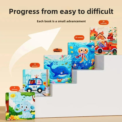 Magnetic Pattern Puzzle Set – Structured Fine Motor Tool for Focus, Spatial Reasoning & Tactile Precision