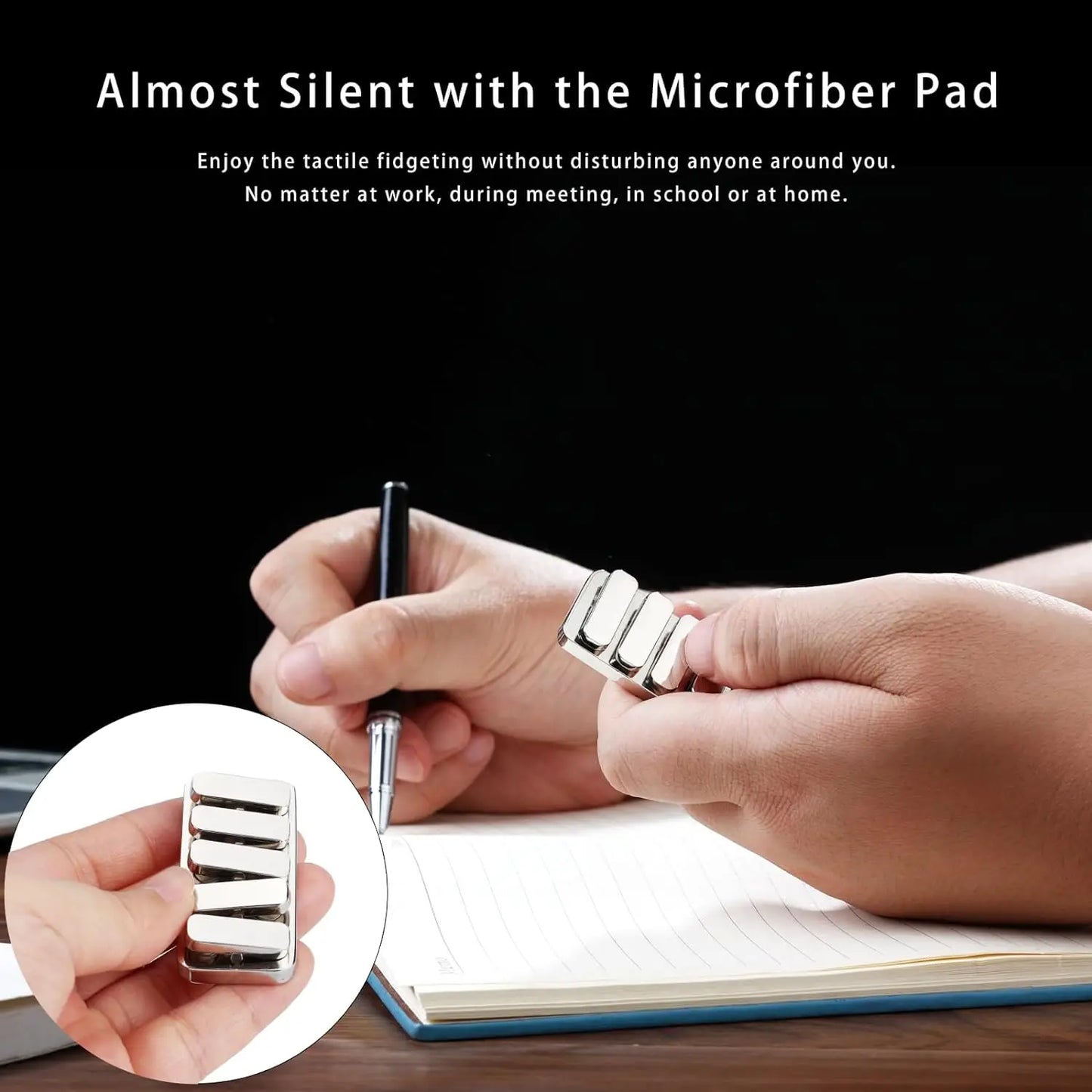Stress Relief Fidget Magnetic Piano – Spring-Key Stim Tool for Focus, Rhythm & Sensory Calm