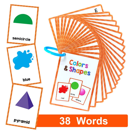 Colours & Shapes Flash Cards