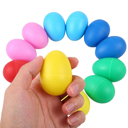 12Pcs Egg Shakers Percussion Musical Instruments