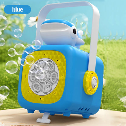 Travel Continuous Bubble Machine (Excluding Bubble Liquid and Battery)