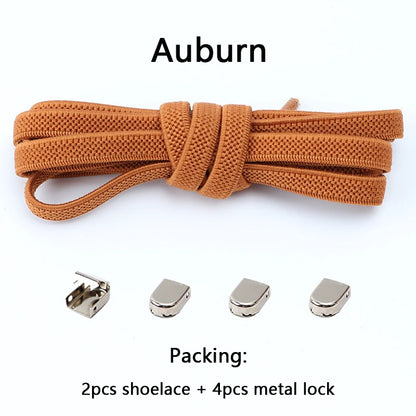 4Pcs No Tie Shoelaces – Effortless, Sensory-Friendly Footwear for All Ages