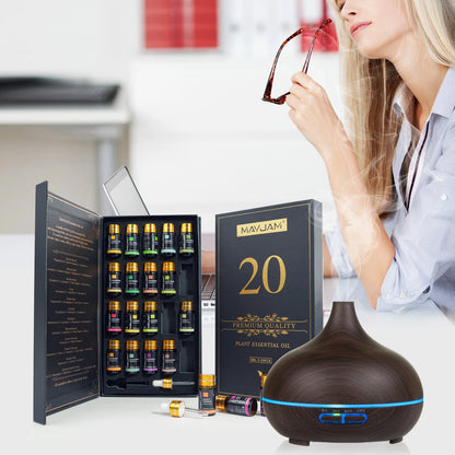 Pure Natural Essential Oils 20pcs Kit | Sensory Wellness for Neurodivergent-Friendly Environments