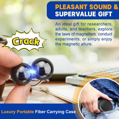 Magnetic Fidget Balls – Sensory-Friendly Shape Building Set for Tactile Play